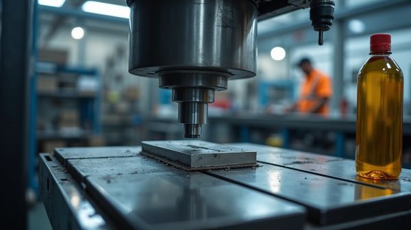 Optimisez votre usinage avec une huile de coupe soluble de qualité